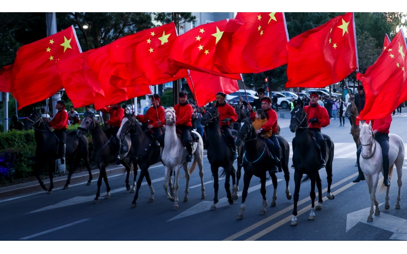 阿勒泰布爾津縣巡游